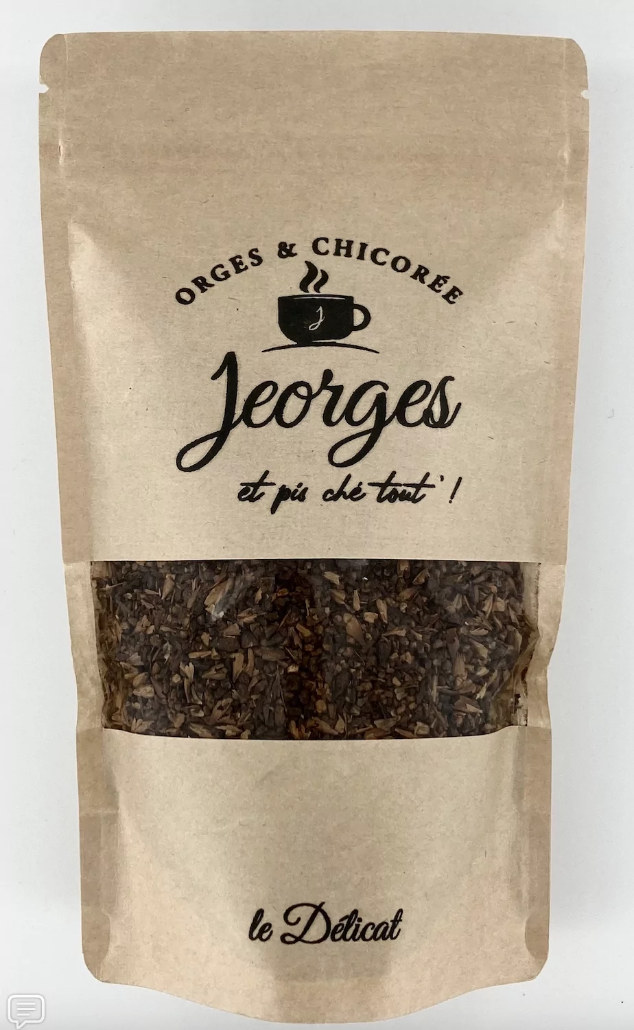 Jeorges Le Délicat, boisson chaude sans caféine à base d’orge et de chicorée