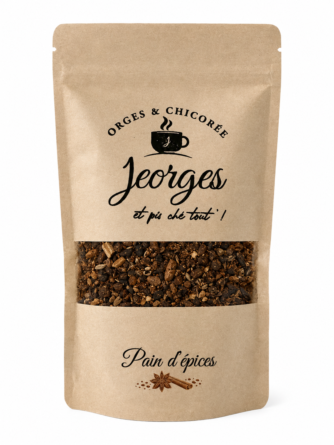 Jeorges Pain d’épices, boisson chaude gourmande sans caféine